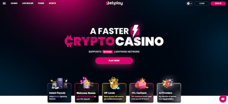 Betplay - Casino crypto casino that accepts LTC